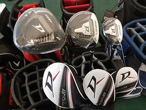 NEW RH WILSON DEEP RED TOUR 10.5° DRIVER, 3 FAIRWAY WOOD + #4 HYBRID image 1