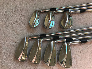 Mizuno MP-4 4-PW Irons KBS Tour 120 Stiff Firm Forged RH Right image 1