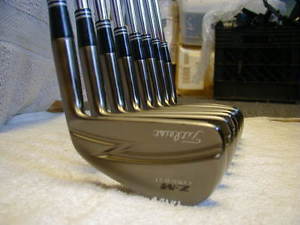 TITLEIST ZM 3-PW BLUEPRINTED BRUSHED BLACK CHROME SPINE ALIGNED S300 AWESOME image 1