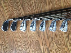 NEW! CLEVELAND 588 ALTITUDE/MT COMBO IRON SET 4HY - PW (7PC) GRAPH/STEEL REGULAR image 1