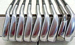 Mens RH TAYLORMADE BURNER IRON SET 4-P &amp; GAP &amp; SAND Reg Graphite image 1