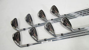 Left-Handed KING COBRA S9 IRONS (4-PW,GW) - Nippon Steel STIFF Shafts image 1