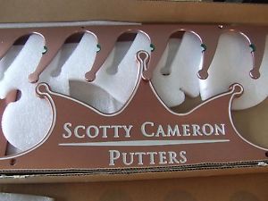 SCOTTY CAMERON 1 of 500 1996 COPPER PUTTER RACK , NEVER ASSEMBLED-- NEW image 1