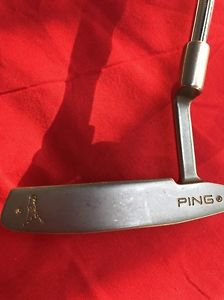 Ping BeNi Anser 2 Nickel Gold Putter 34" image 1