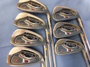 Used[B-] Golf Ping i15 Iron Set PING AWT Stiff Men R4U image 1