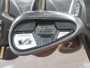 Used Adams Idea Tech V3 Iron Set 3-G Reg Flex Steel image 1
