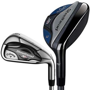 CALLAWAY GOLF STEELHEAD COMBO 4H-5H, 6-9 IRON, PW, SW GRAPHITE image 1