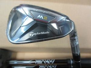 TaylorMade Golf M2 2016 4-PW&amp;AW Men's Iron Set M2 65 Graphite Regular Flex image 1