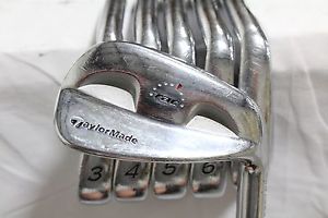 Used RH Taylormade RAC MB 3-7 &amp; 9 Iron Set Dynamic Gold S300 Stiff Flex Steel image 1