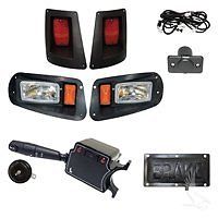 DELUXE Street Package Light Kit for EZGO RXV Golf Cart 2008 &amp; Up image 1