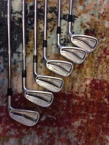 Cobra King Forged One Length Irons 5-PW / KBS 110 Stiff Shafts  / Right Hand image 1