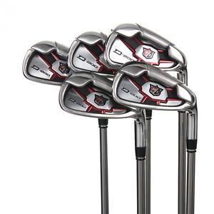 WILSON D200 EISEN (5-SW) Herren Rechtshänder - Graphit Flex Senior NEU image 1