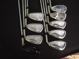 TAYLORMADE RAC OS  4h, 5-PW, 52* GW, 56* SW IRON GOLF SET REGULAR STEEL image 1