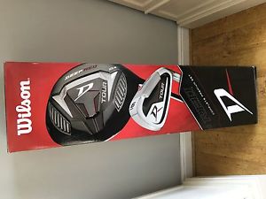 Full R/H set Wilson Deep Red Golf Clubs with Bag image 1