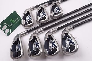 CALLAWAY X-20 IRONS / 4-PW / REGULAR CALLAWAY GRAPHITE SHAFTS / CAICAL010 image 1