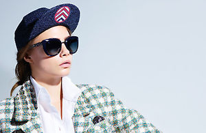 NWT CHANEL Runway Tweed  Baseball Cap Hat image 1