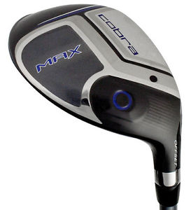 COBRA MAX OFFSET HYBRIDS  #3 &amp;  #4  MATRIX WHITE TIE SHAFT-  LITE = SENIOR image 1