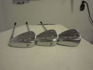 Titleist Vokey SM6 Tour Chrome Wedge Set SM-6 - 50* - 54* - 58*- Steel - MINT image 1