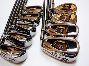 9pc MARUMAN Majesty Prestigio Super 7 R-flex Hybrid IRONS SET Golf Clubs inv 687 image 1