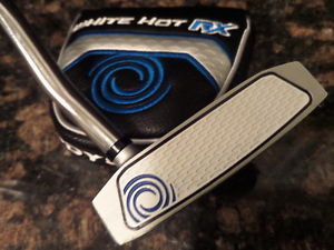 LH Odyssey WHITE HOT RX #7 Putter, 35.5", Super Stroke Mid Slim 2.0 with HC image 1