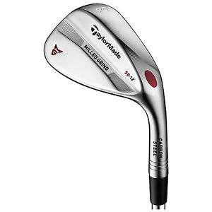 2017 TAYLORMADE BLANCHI GRIND WEDGE - GOLF STANDARD BOUNCE NICKEL SATINÉ CLUB image 1