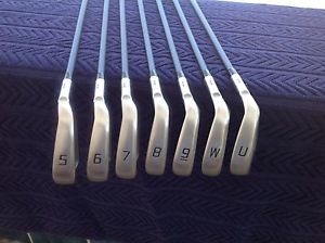 Ping i E1 Series 2016 Blue Dot Iron Set (5-U) Reg CFS  70 Graphite Shafts + 1/2" image 1
