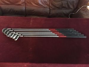 RH Cleveland Hibore XLi Graphite Set Regular Flex Irons 5-PW image 1