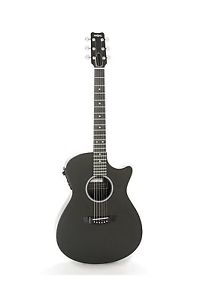 RainSong Graphite Guitars Hybrid Series H-OM1000N2-String Clear Carbon High G... image 1