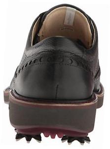 men's luxe golf shoe, black/black, 45 eu/11-11.5 m us image 1