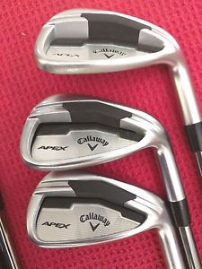 NICE! Callaway APEX Forged Iron Set 5-PW - Recoil 460/660 Regular Flex Graphite image 1