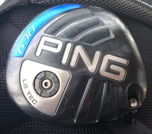 Ping G30 LS Tec 9* Driver Stock Stiff Shaft, H/C and Tool Included--EUC!!! image 1
